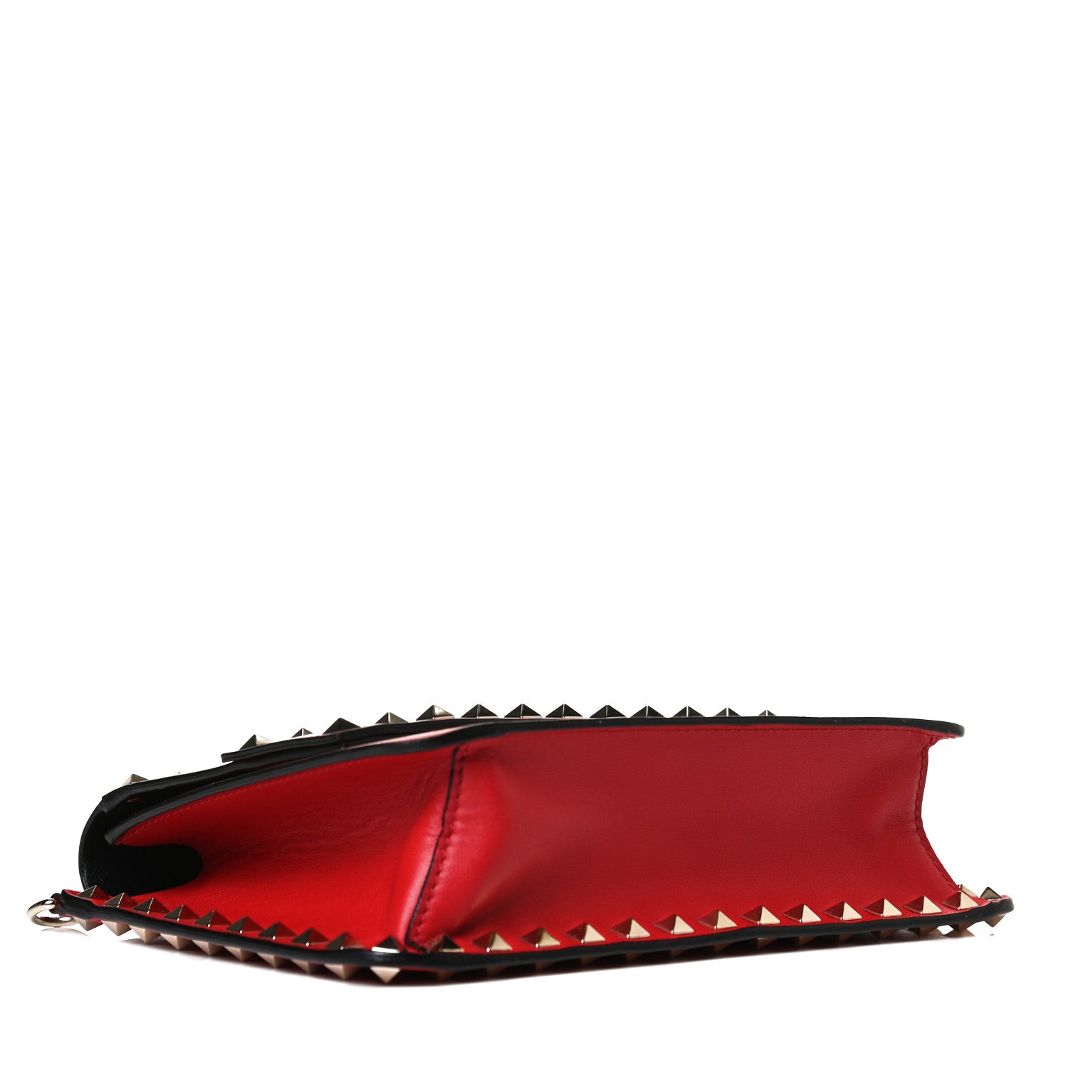 Valentino Garavani Vitello Rockstud Side Slip Crossbody Rouge Pur 5 of 20