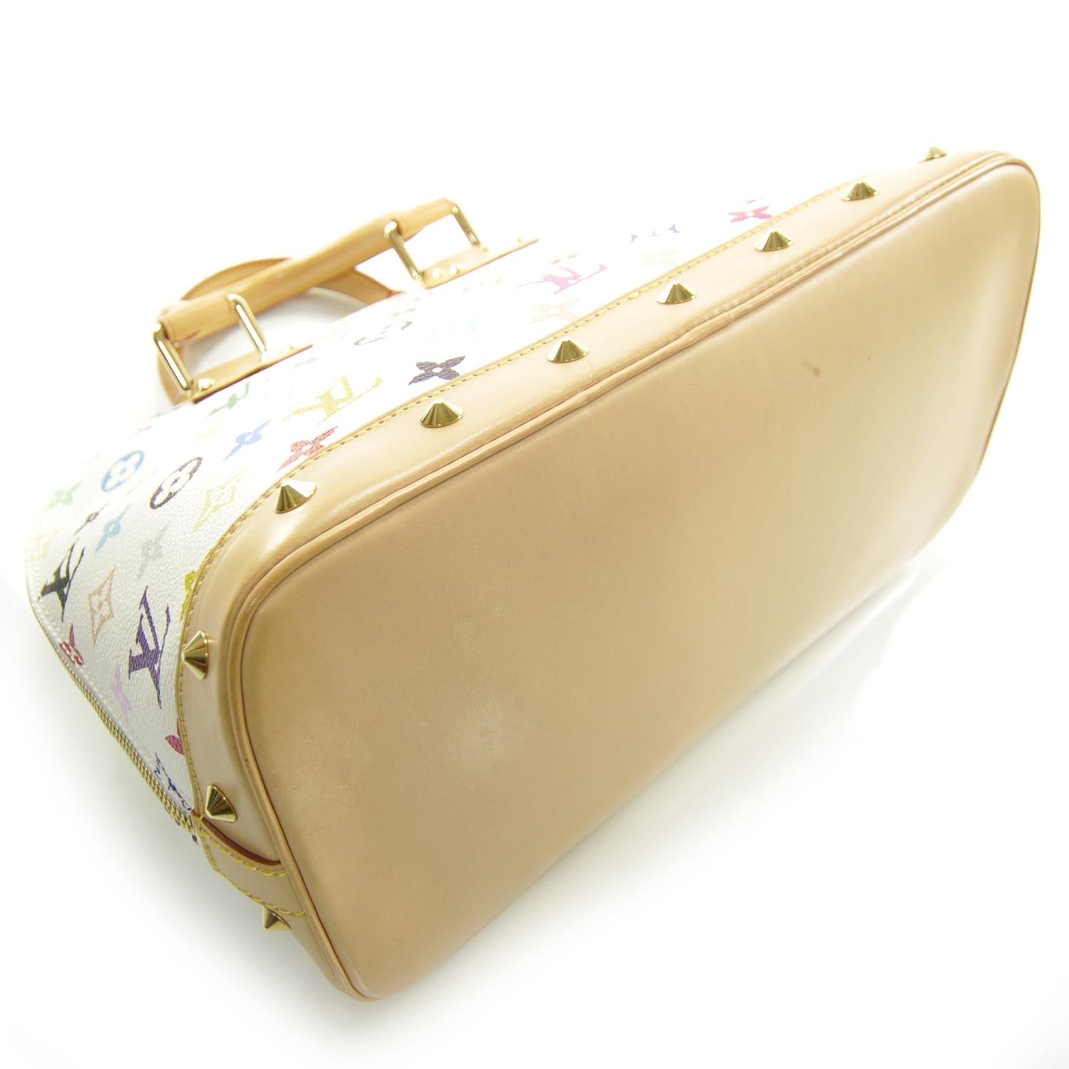 Louis Vuitton Monogram Multicolor Alma White 5 of 9