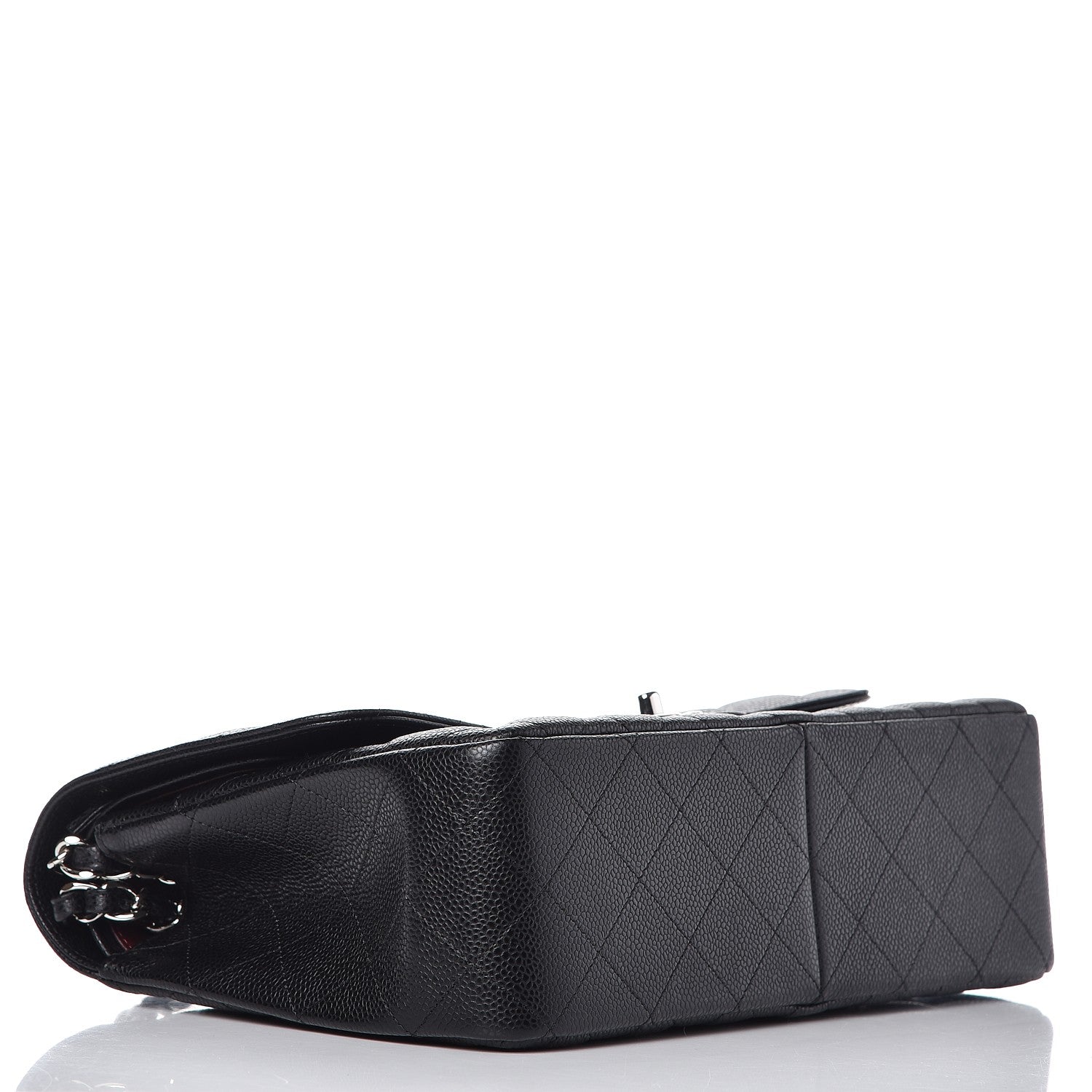 Chanel Caviar Quilted Jumbo Double Flap Black 4 of 10