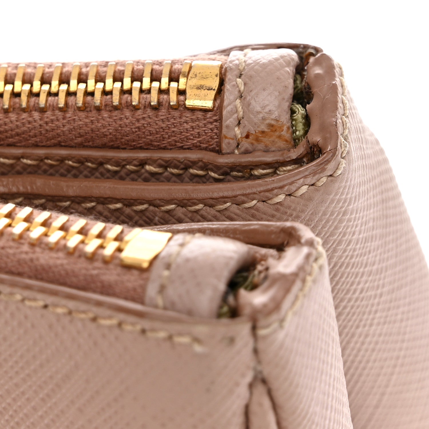 Prada Saffiano Lux Large Galleria Double Zip Tote Cammeo 13 of 14