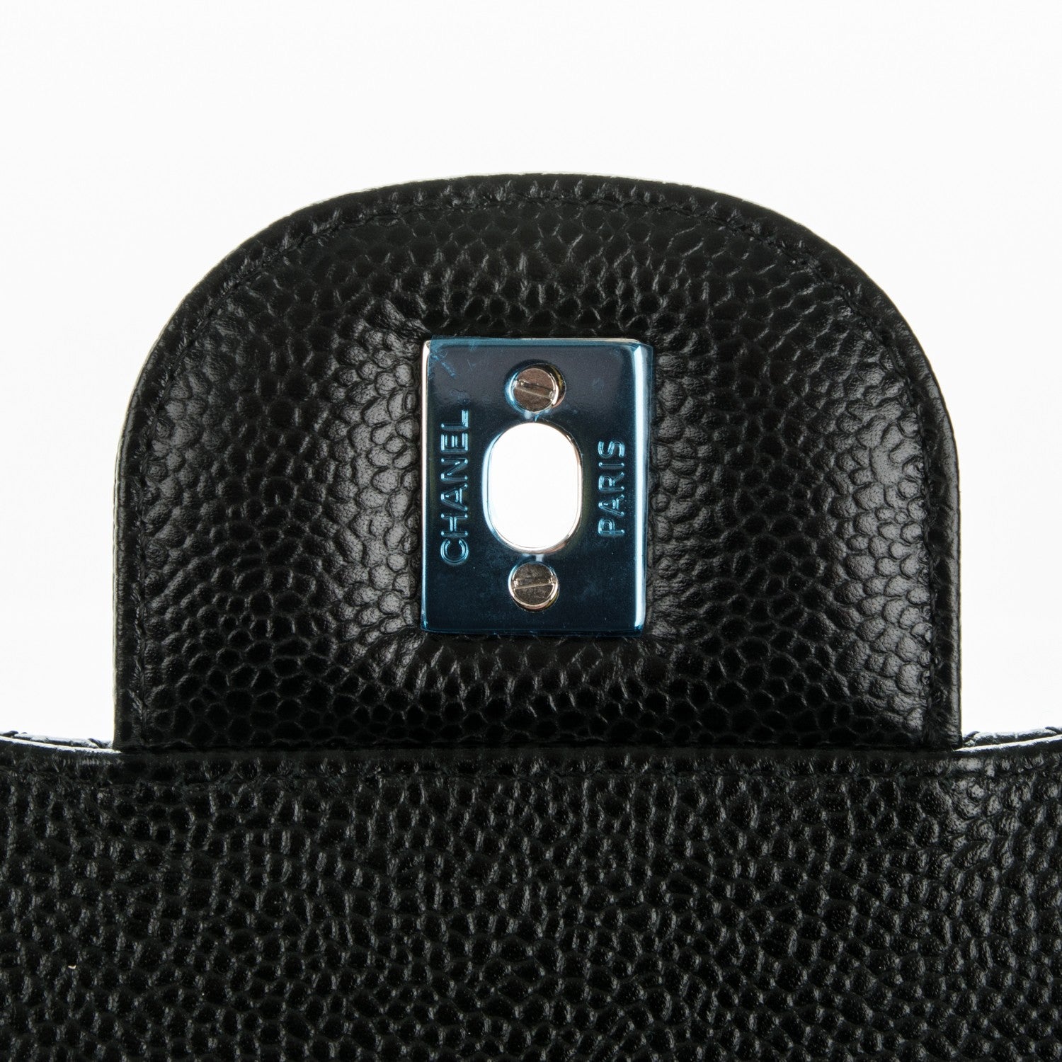 Chanel Caviar Quilted Jumbo Double Flap Black 6 of 8