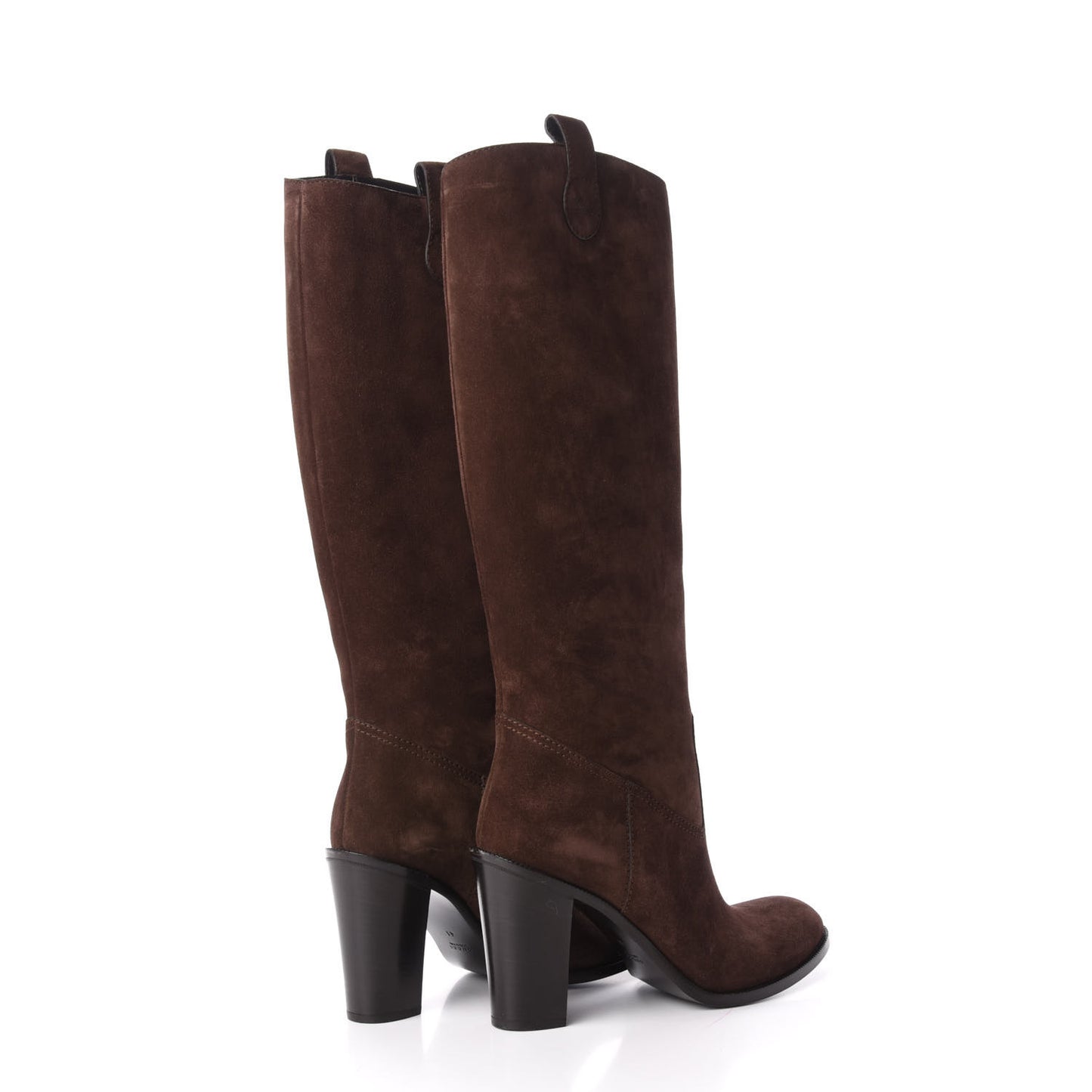 Suede Knee High Boots 41 Moro