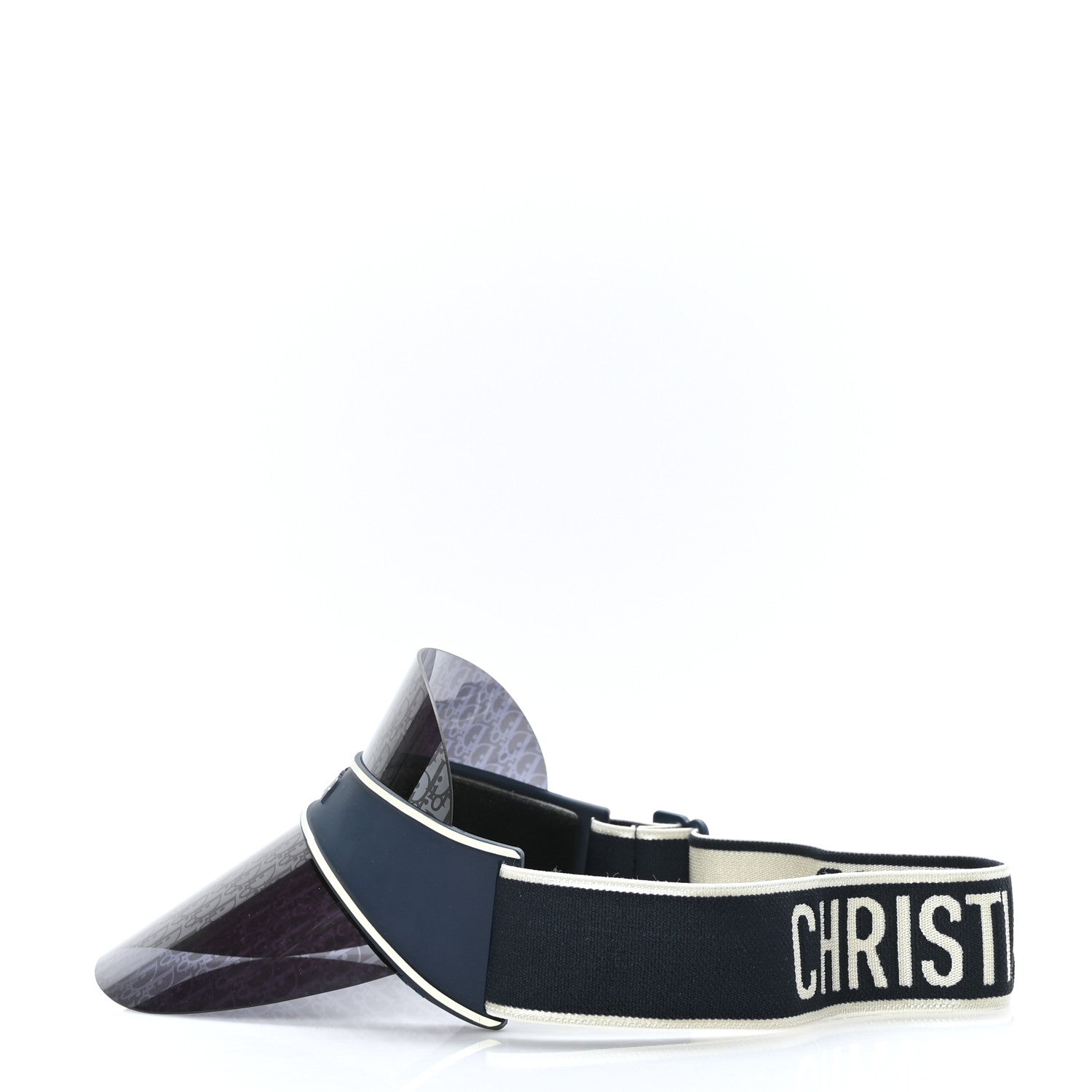 Christian Dior Oblique DiorClub V1U Sun Visor Blue 3 of 7