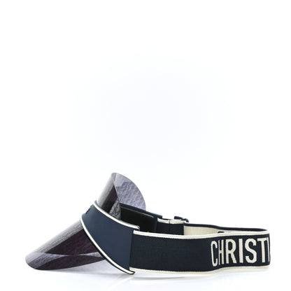 Christian Dior Oblique DiorClub V1U Sun Visor Blue 3 of 7
