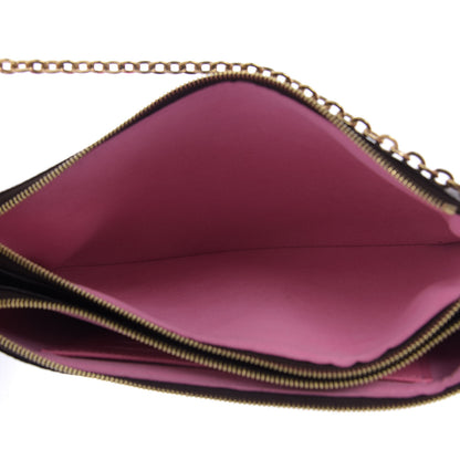 Louis Vuitton Monogram 2019 Christmas Animation Double Zip Pochette 4 of 10