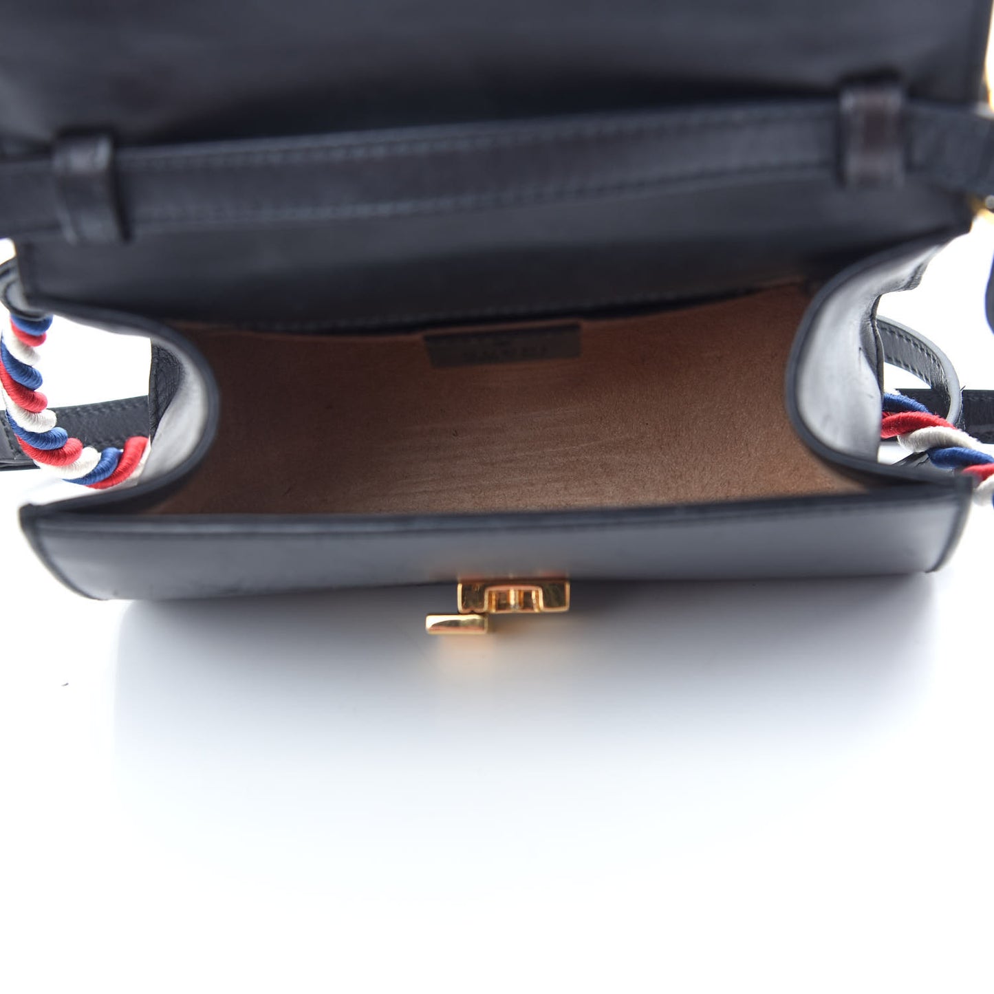 Calfskin Mini Sylvie Top Handle Bag Black