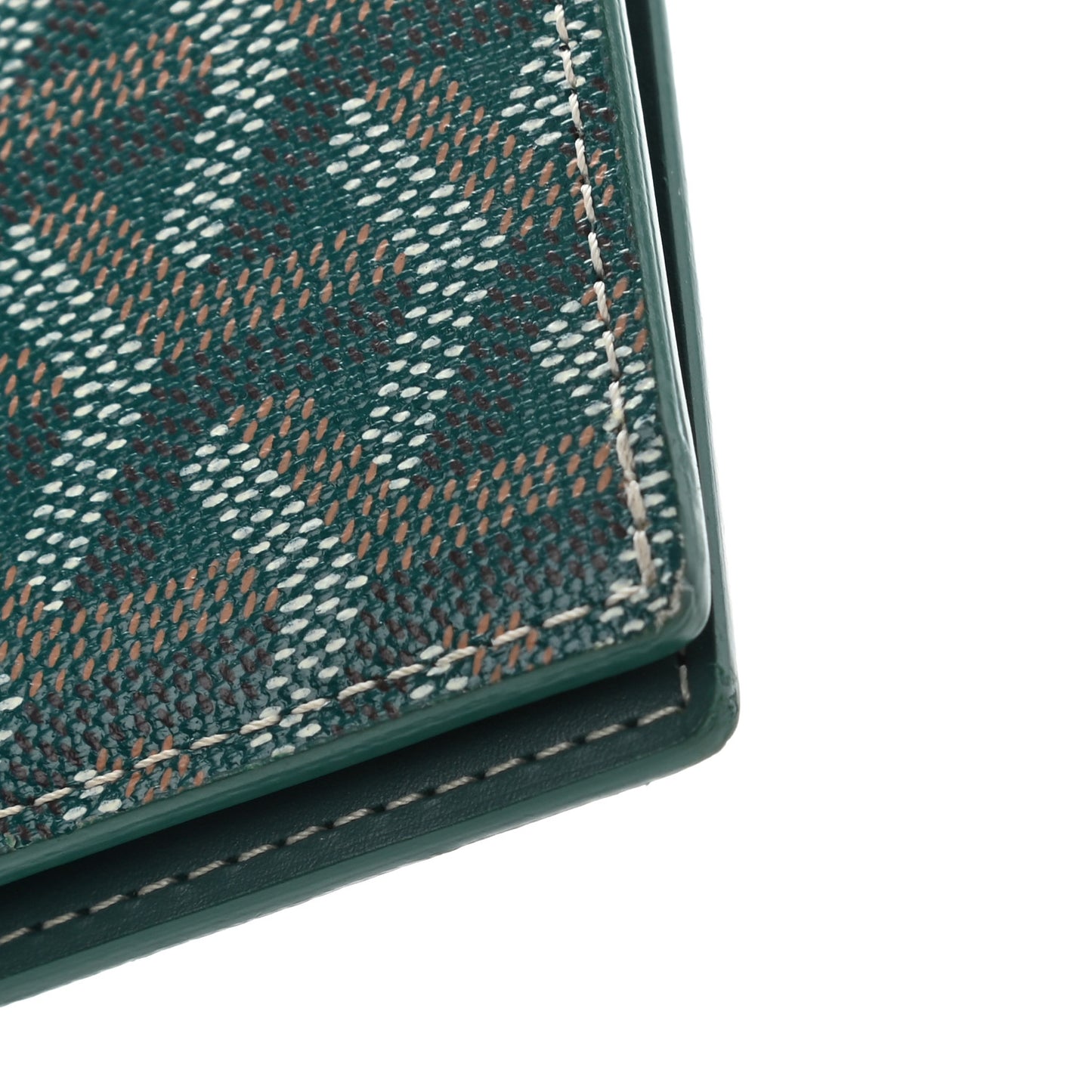 Goyardine Saint Roch Wallet Green