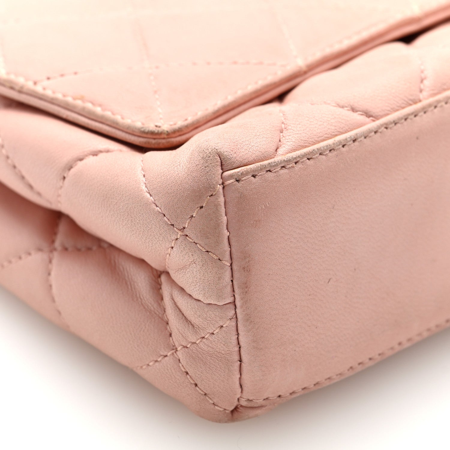 Chanel Lambskin Camellia Mini Flap Pink 8 of 9