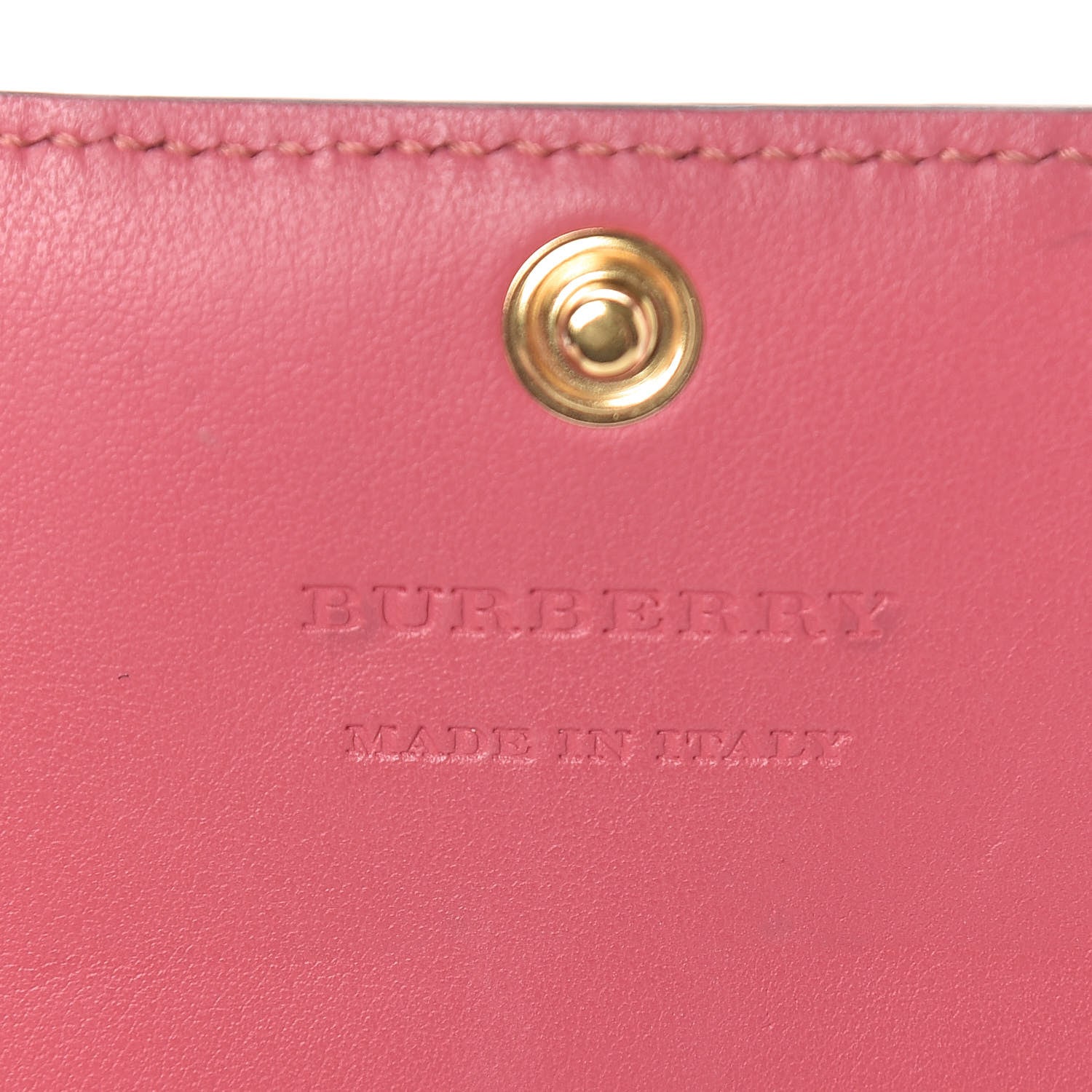 Burberry Calfskin Snakeskin Floral Haymarket Check Continental Wallet Multicolor 6 of 11