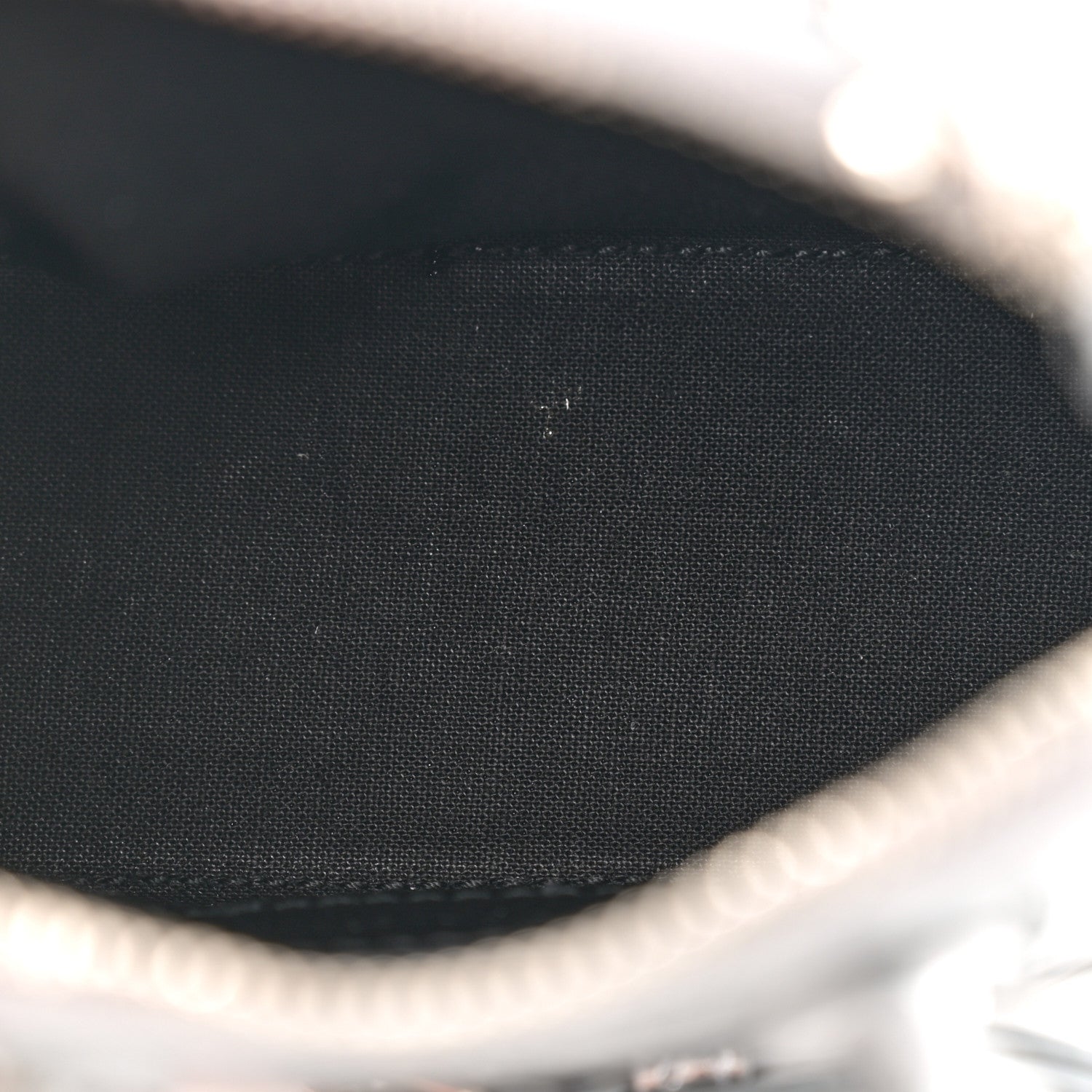 Balenciaga Metallic Calfskin Logo Crocodile Embossed Mini Ville Top Handle Bag Silver Black 5 of 11