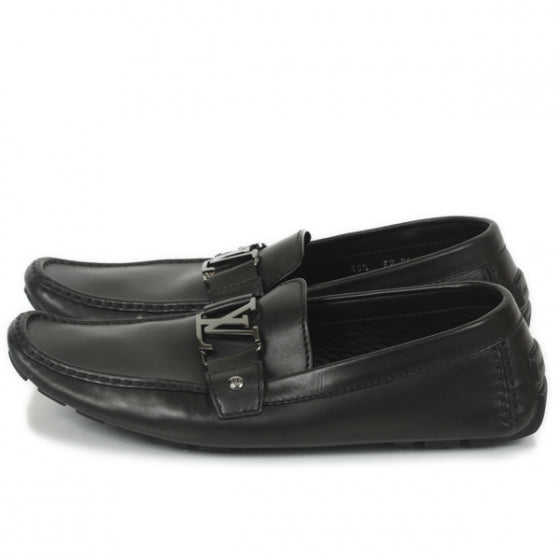 Leather Monte Carlo Loafers 10 Black