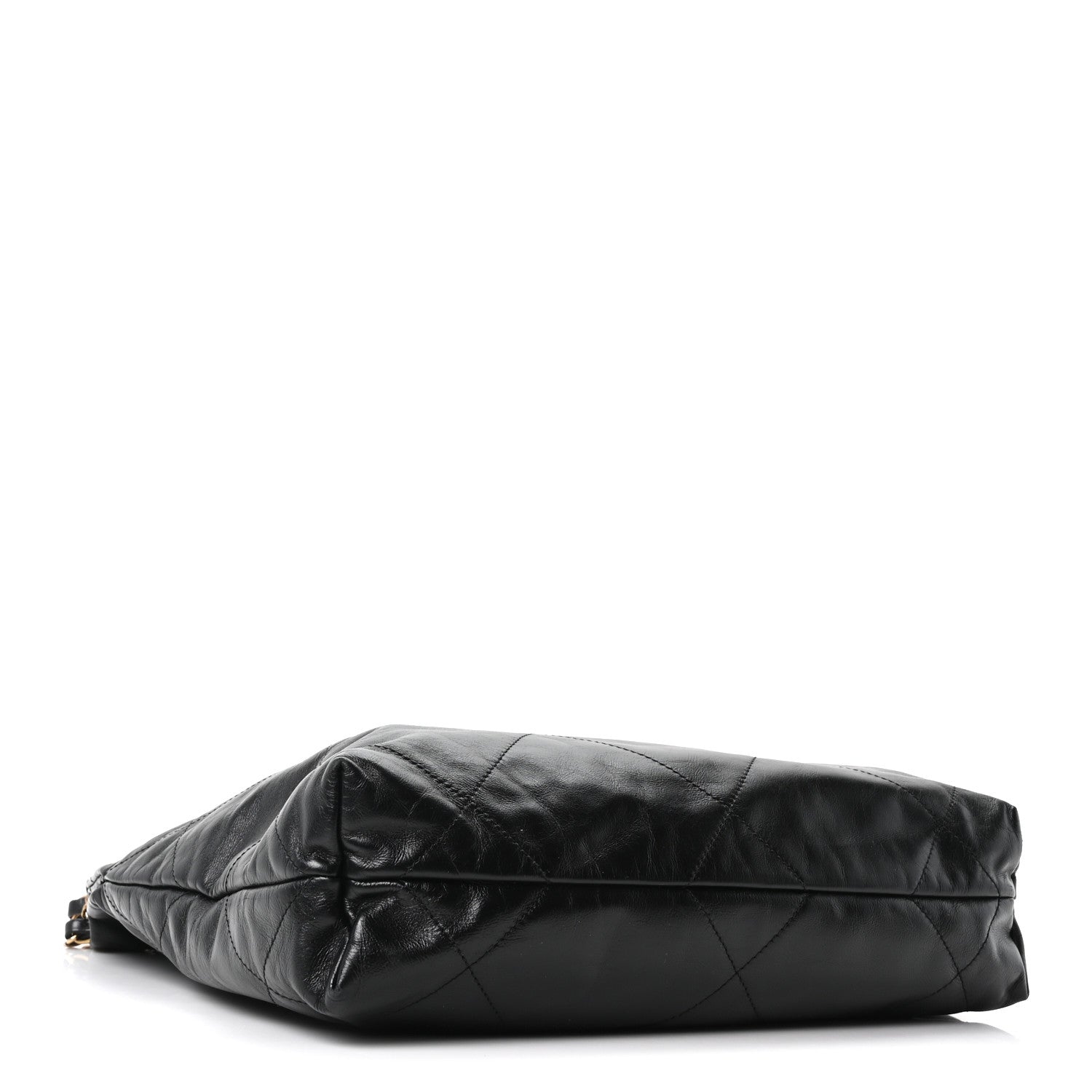Chanel Shiny Calfskin Quilted Small Chanel 22 Black 5 of 11