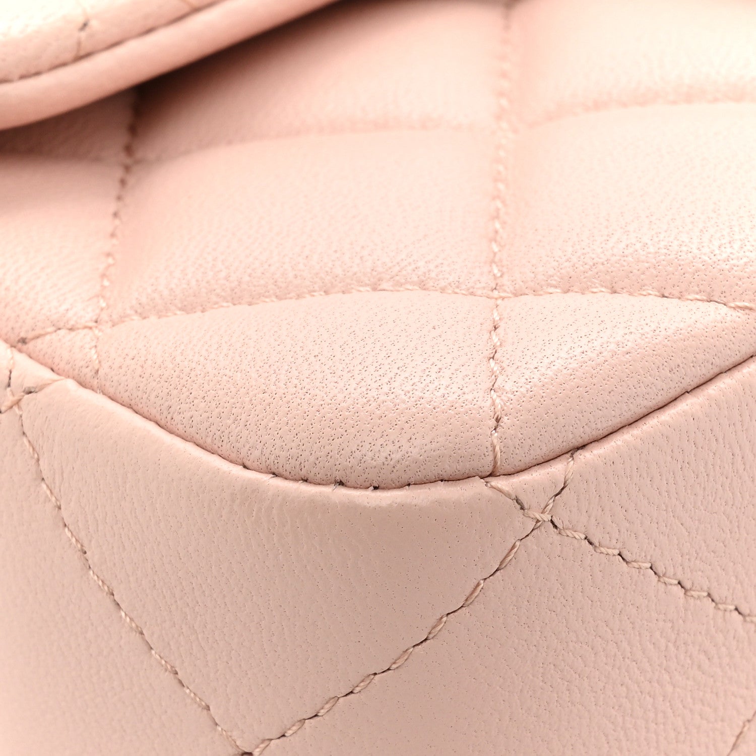 Chanel Lambskin Quilted Mini Square Flap Light Pink 11 of 16