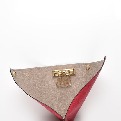 Louis Vuitton Calfskin Berlingot Key Holder Fuchsia 3 of 7