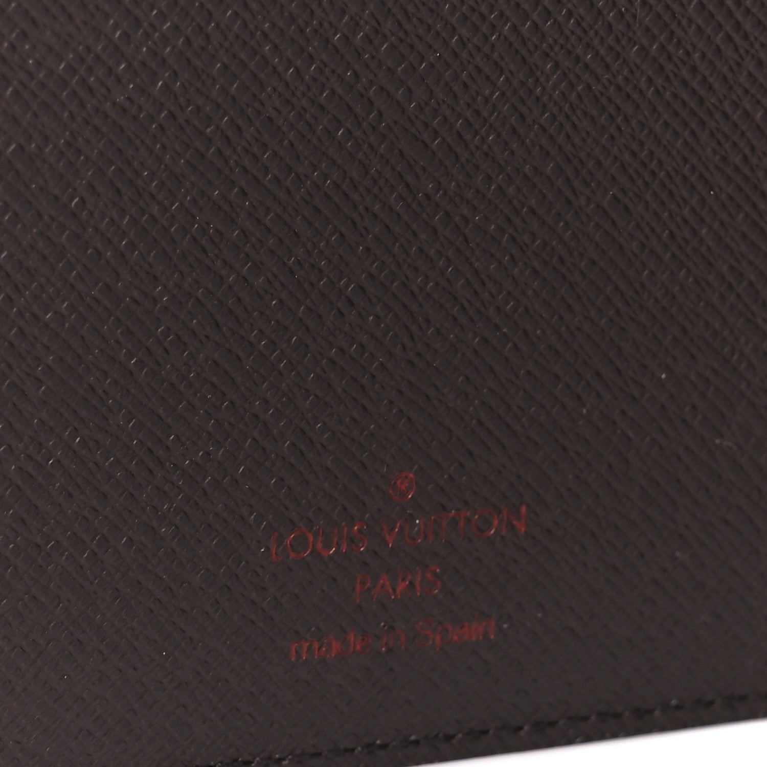 Louis Vuitton Damier Ebene Desk Agenda Cover 6 of 8