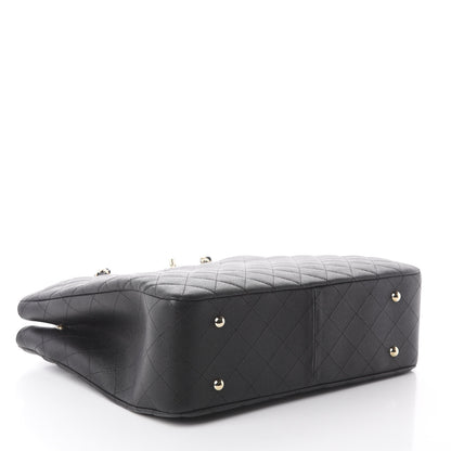 Chanel Caviar Quilted Large Shopping Tote Black 3 of 9