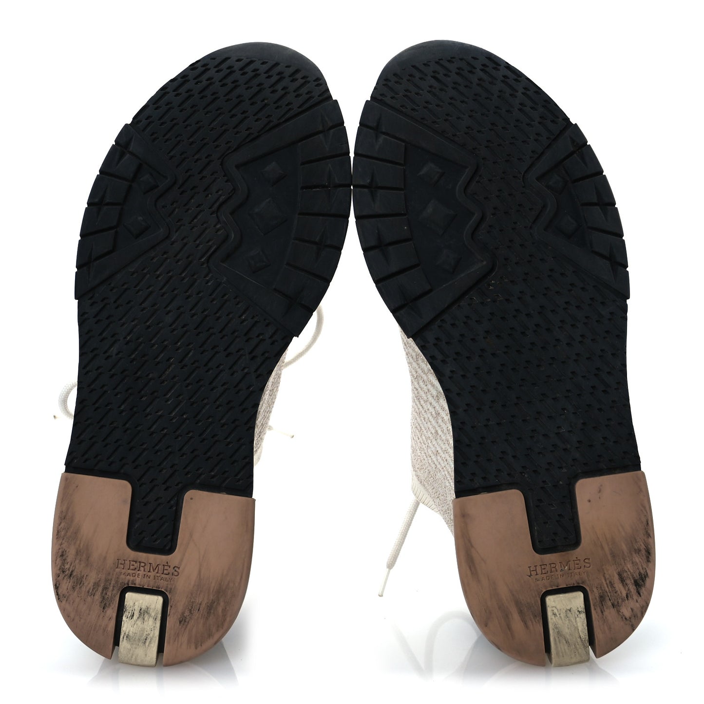 Technical Canvas Goatskin Womens Addict Sneakers 38.5 Multicolor Rose Dore