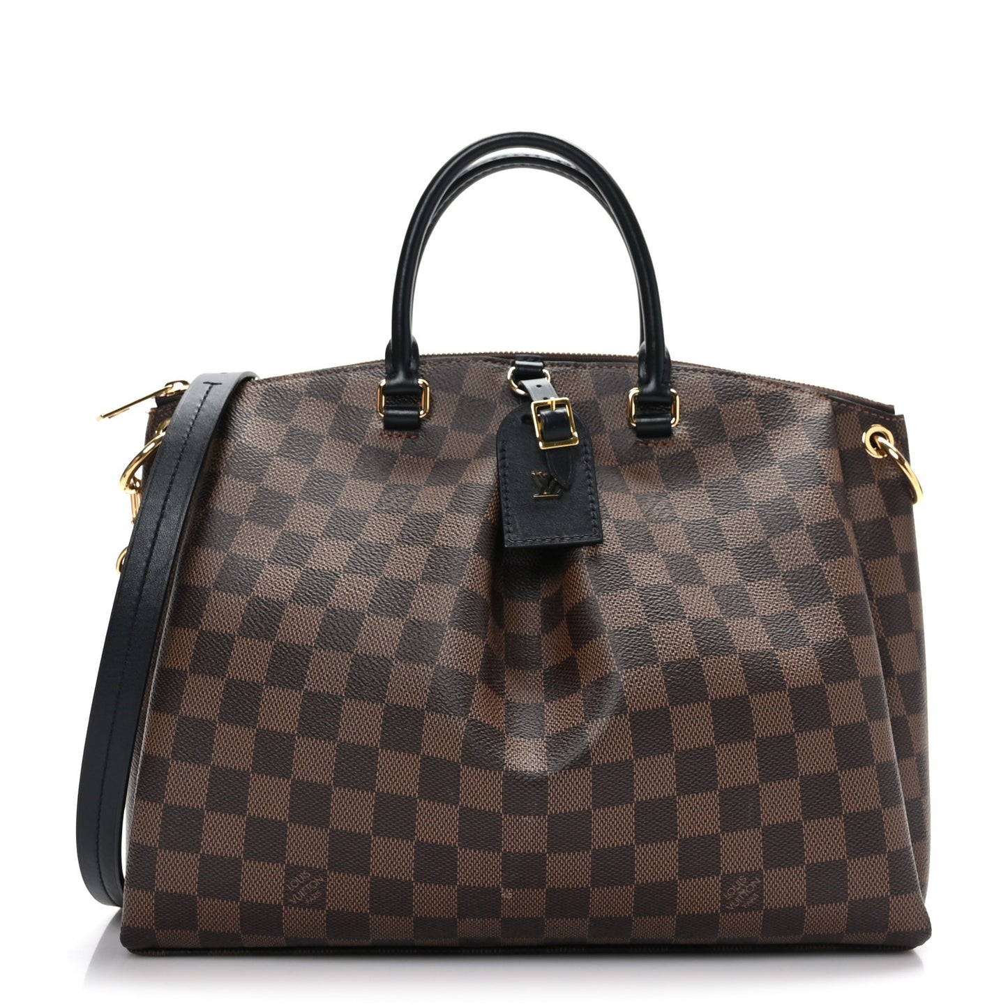 Damier Ebene Odeon Tote MM Black