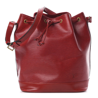 Louis Vuitton Epi Noe Castillan Red 1 of 19