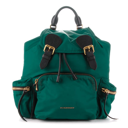 Burberry Nylon Medium Rucksack Backpack Pine Green 1 of 10