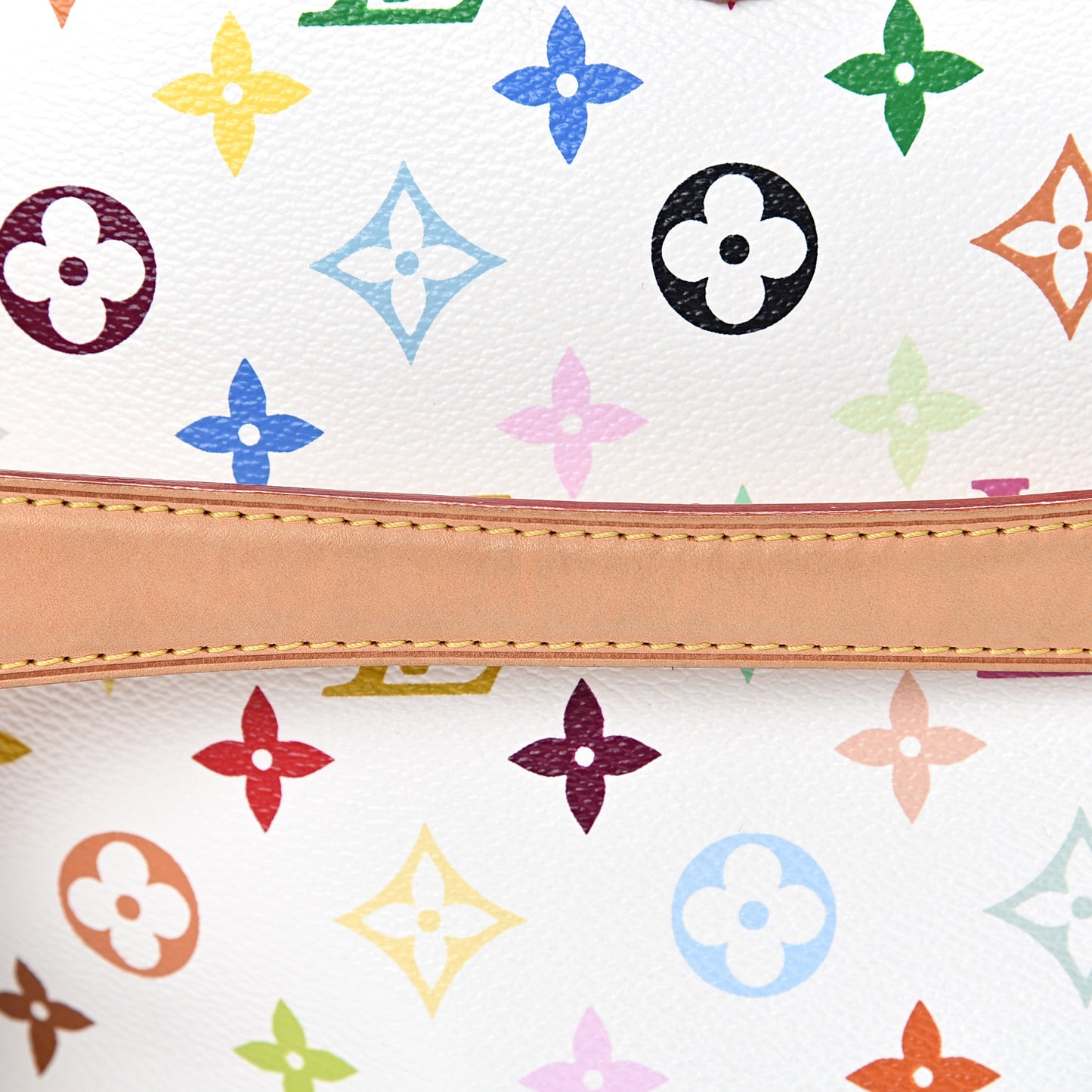 Monogram Multicolor Annie GM White