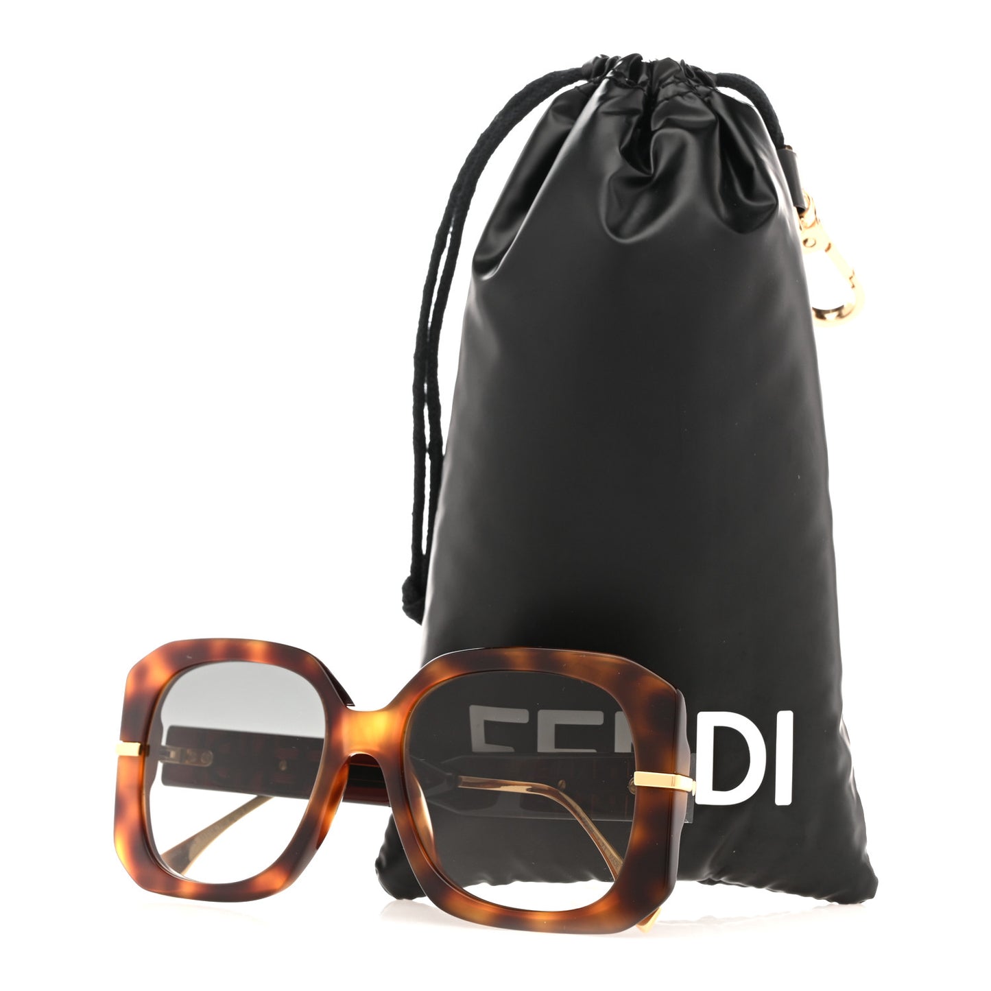 Acetate Fendigraphy Sunglasses FE40065I Tortoise