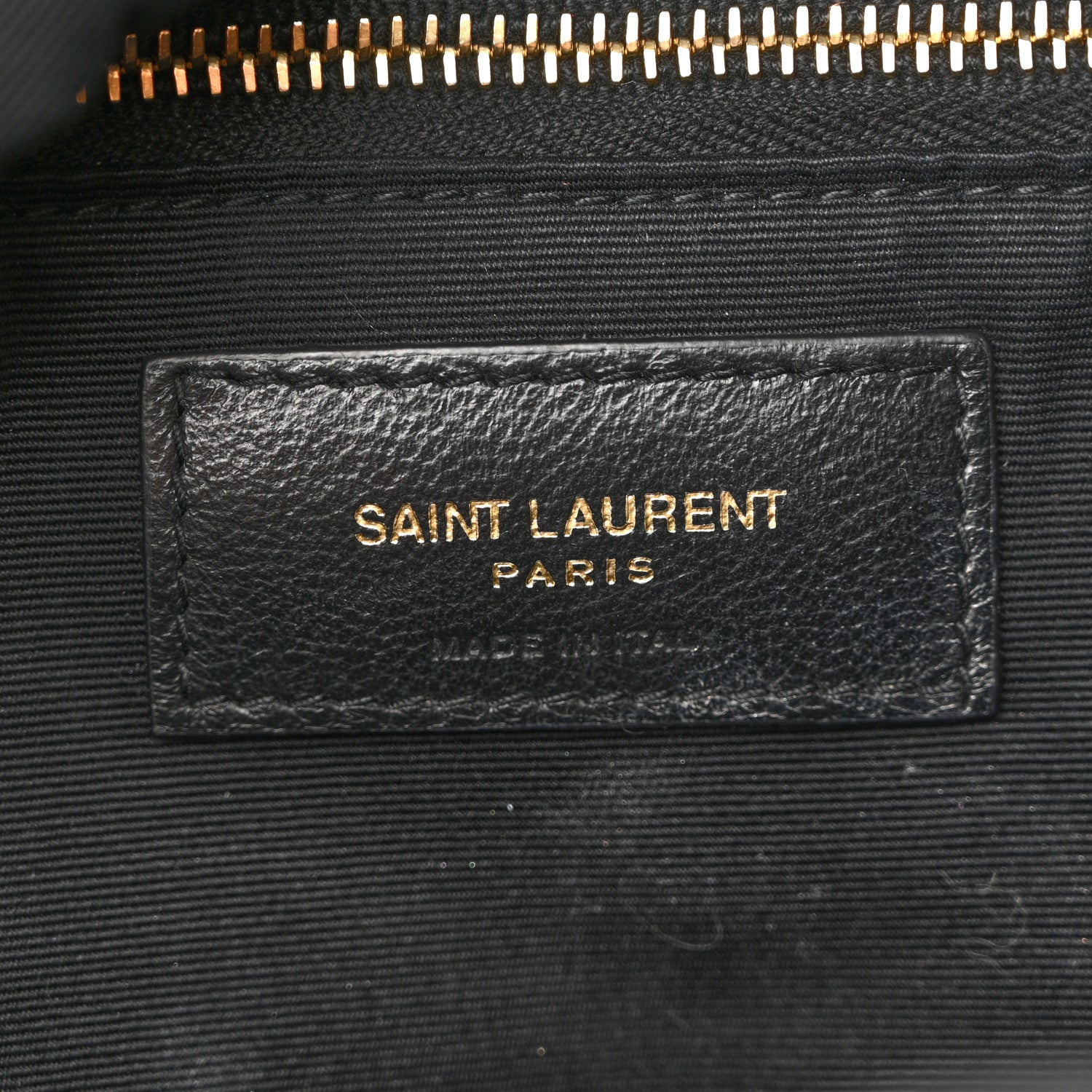 Saint Laurent Lambskin Matelasse Monogram Joe Backpack Black 6 of 10