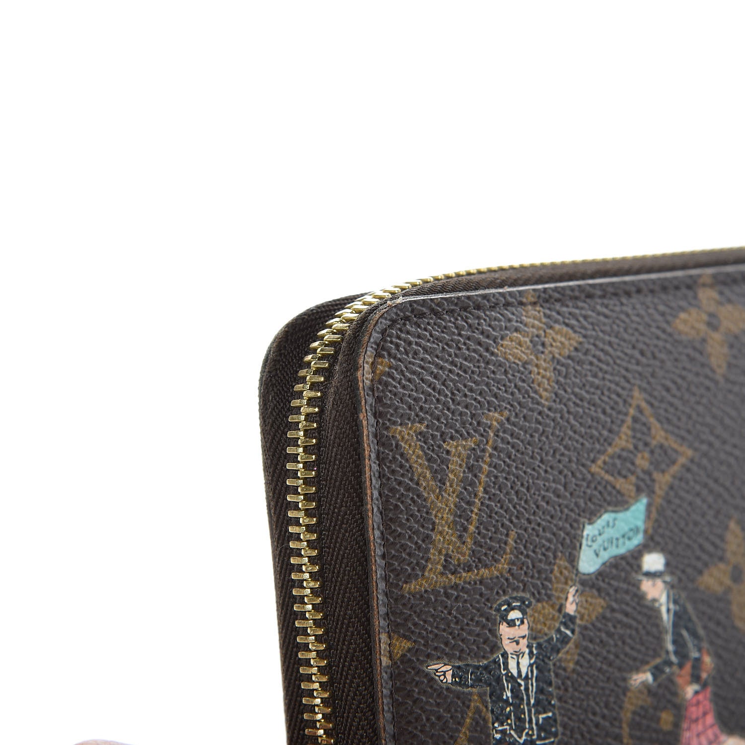 Louis Vuitton Monogram Illustre Zippy Wallet Rose 12 of 15