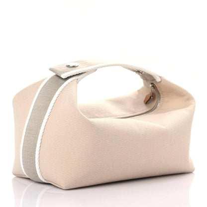 Hermes Canvas Small Bride-A-Brac Pouch Natural 4 of 11