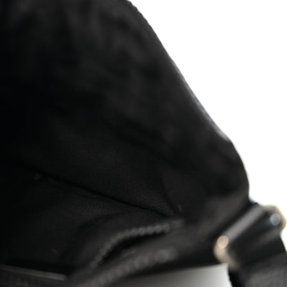 Gucci Nylon Monogram Mini Flat Messenger Bag Black 4 of 12