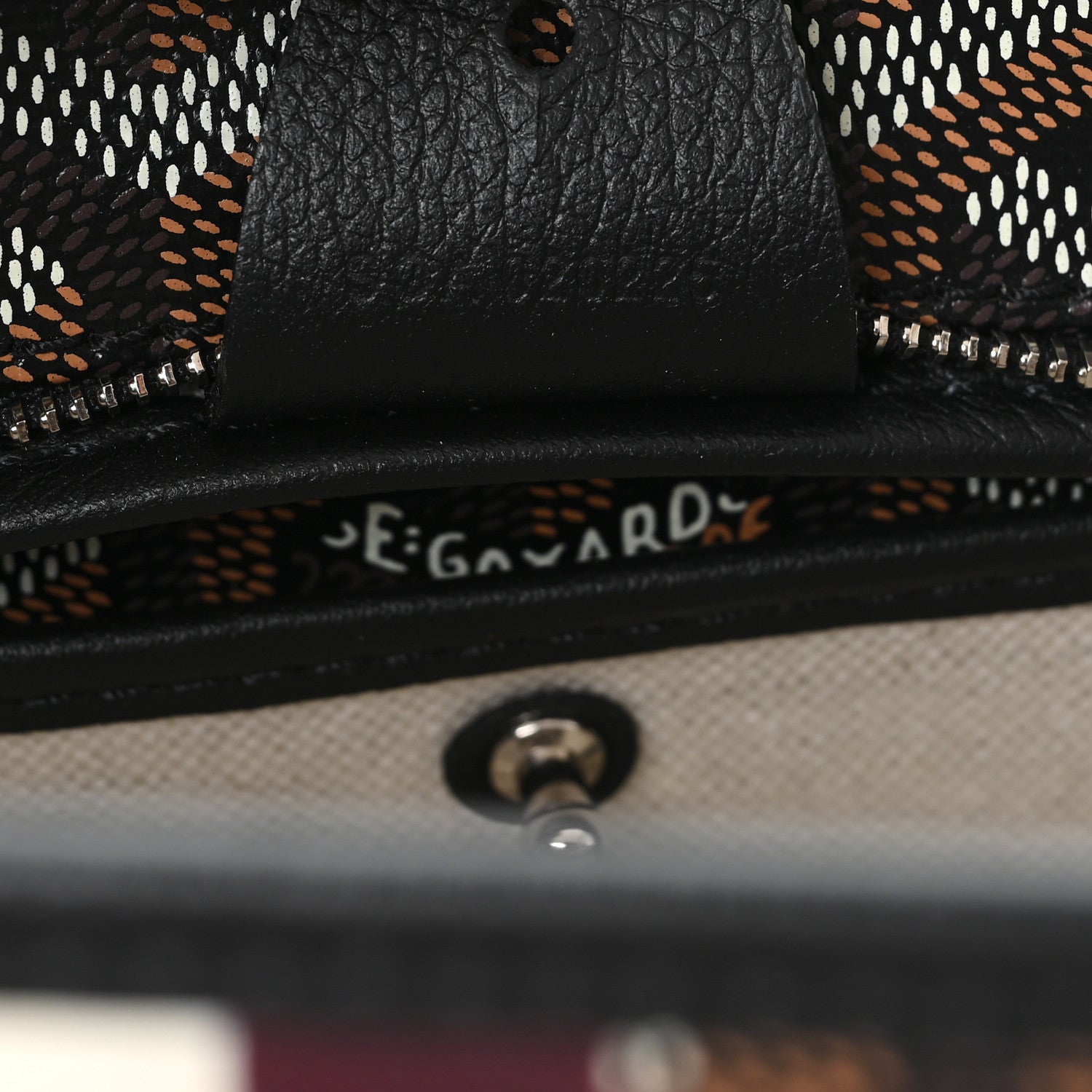 Goyard Goyardine Artois PM Black 6 of 9