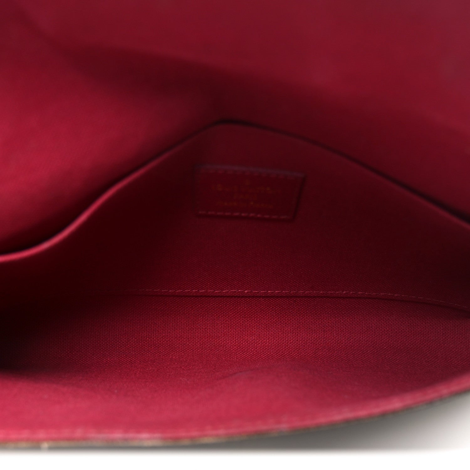 Louis Vuitton Monogram Pochette Felicie Chain Wallet Fuchsia 5 of 8