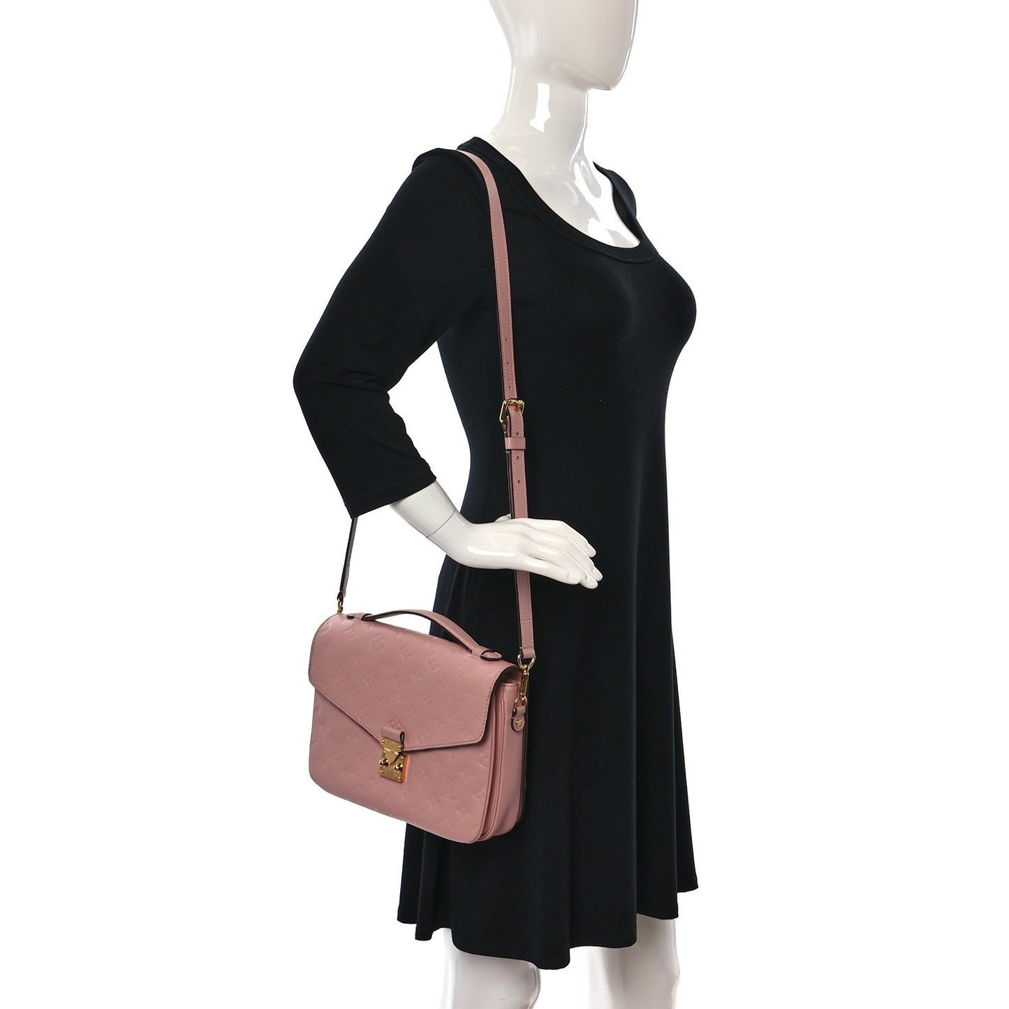 Empreinte Pochette Metis Rose Poudre