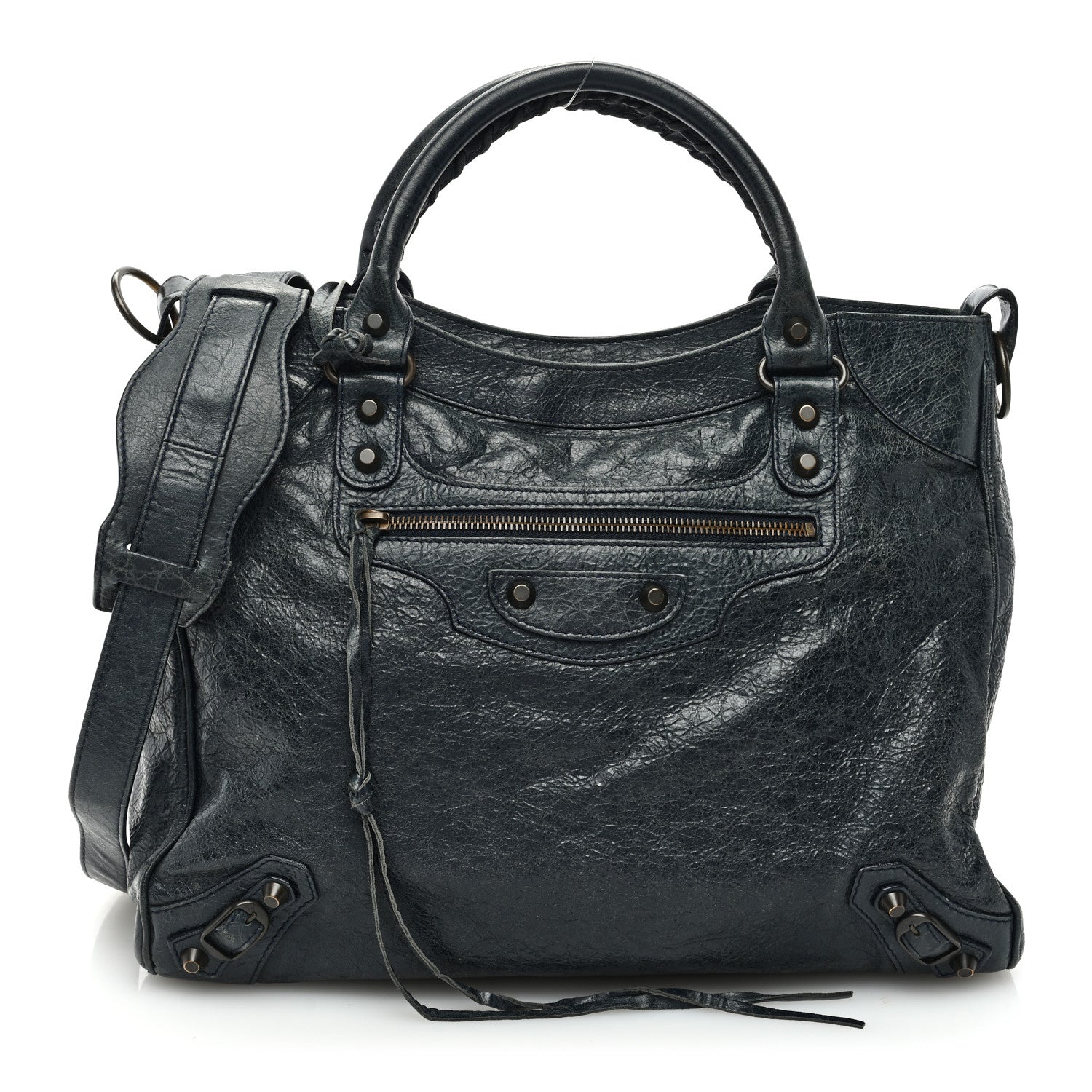 Balenciaga Agneau Classic Hardware Velo Dark Night 1 of 10
