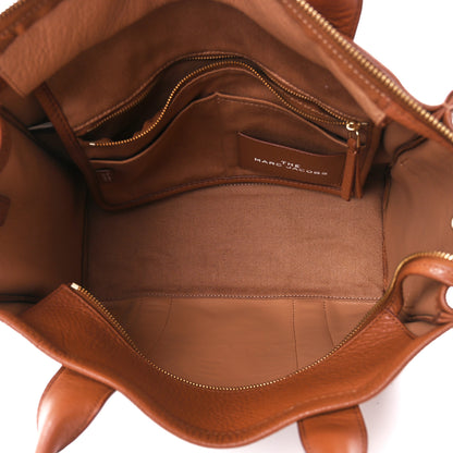 Marc Jacobs Grained Calfskin Medium The Tote Bag Argan Oil 5 of 13