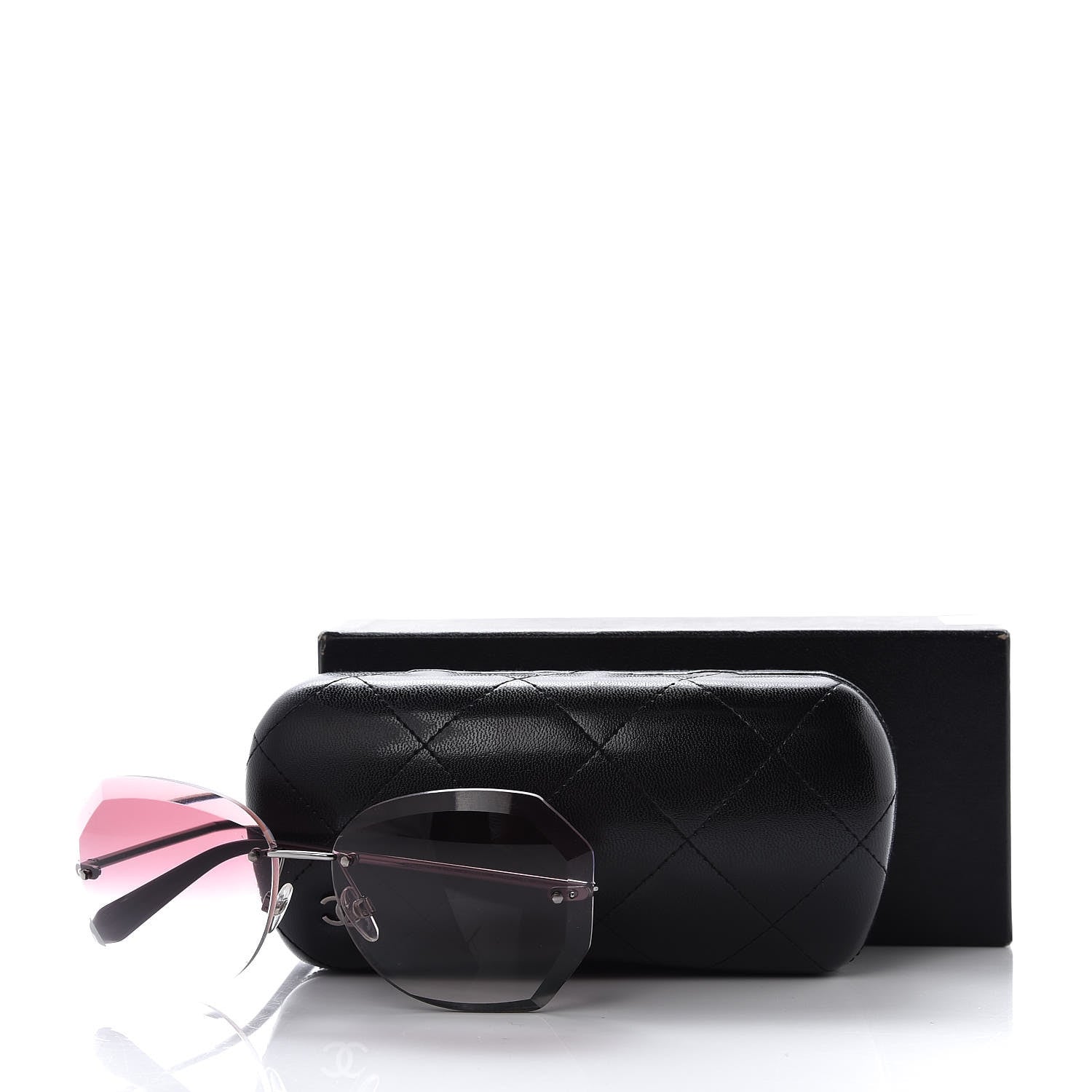 Chanel Metal Spring Round Sunglasses 4220 Pink 7 of 7