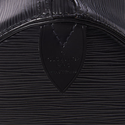 Louis Vuitton Epi Keepall 45 Black 6 of 12