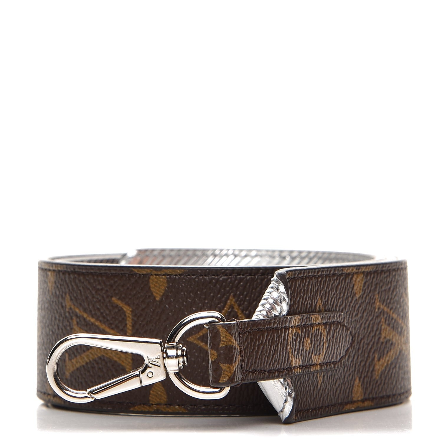 Louis Vuitton Epi Monogram Bandouliere Shoulder Strap Silver 1 of 5