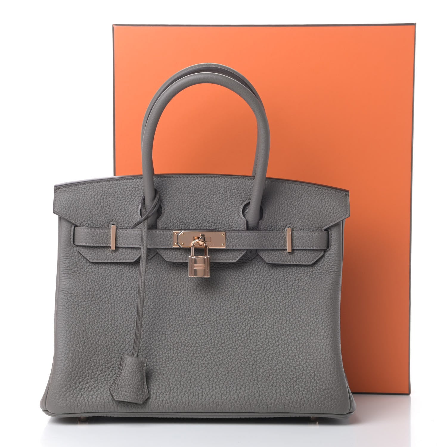 Hermes Togo Birkin 30 Etain 812055 – FASHIONPHILE