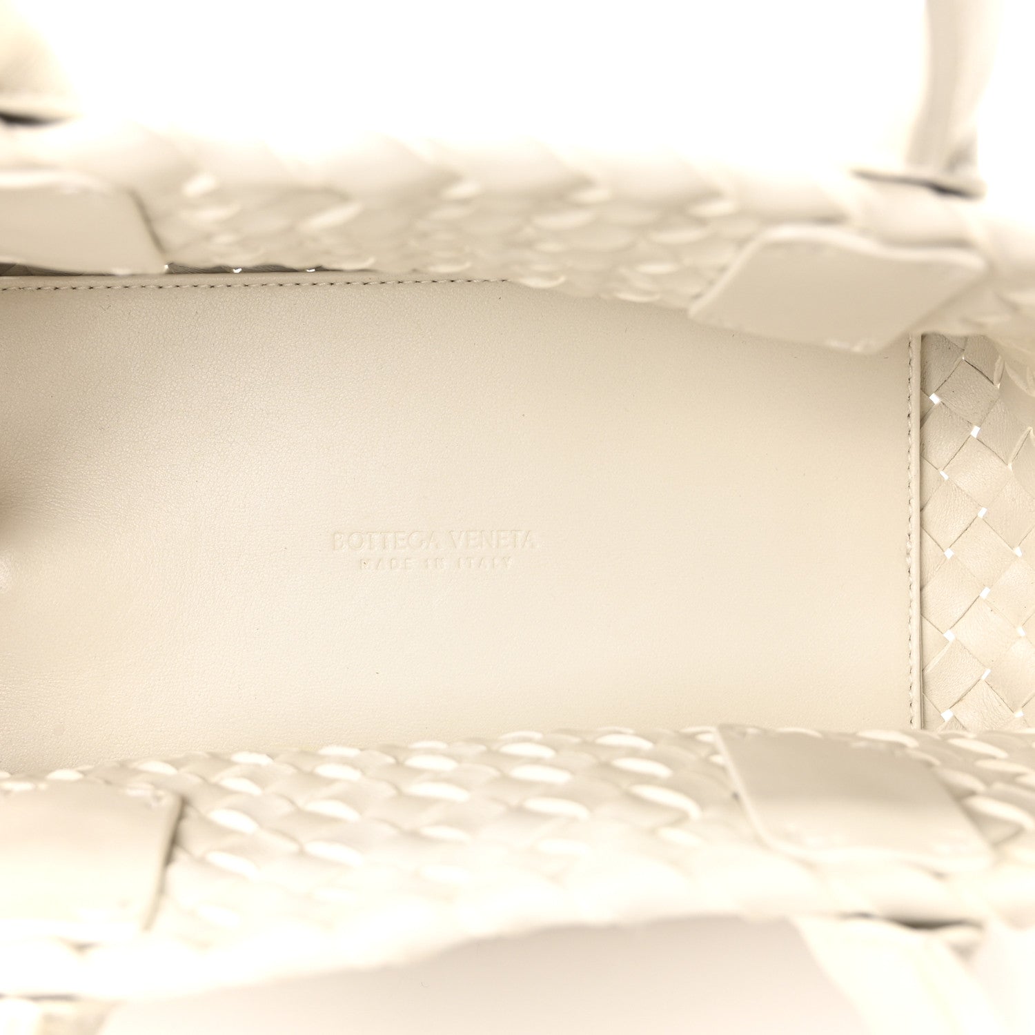 Bottega Veneta Nappa Intrecciato Mini Cabat White 6 of 10
