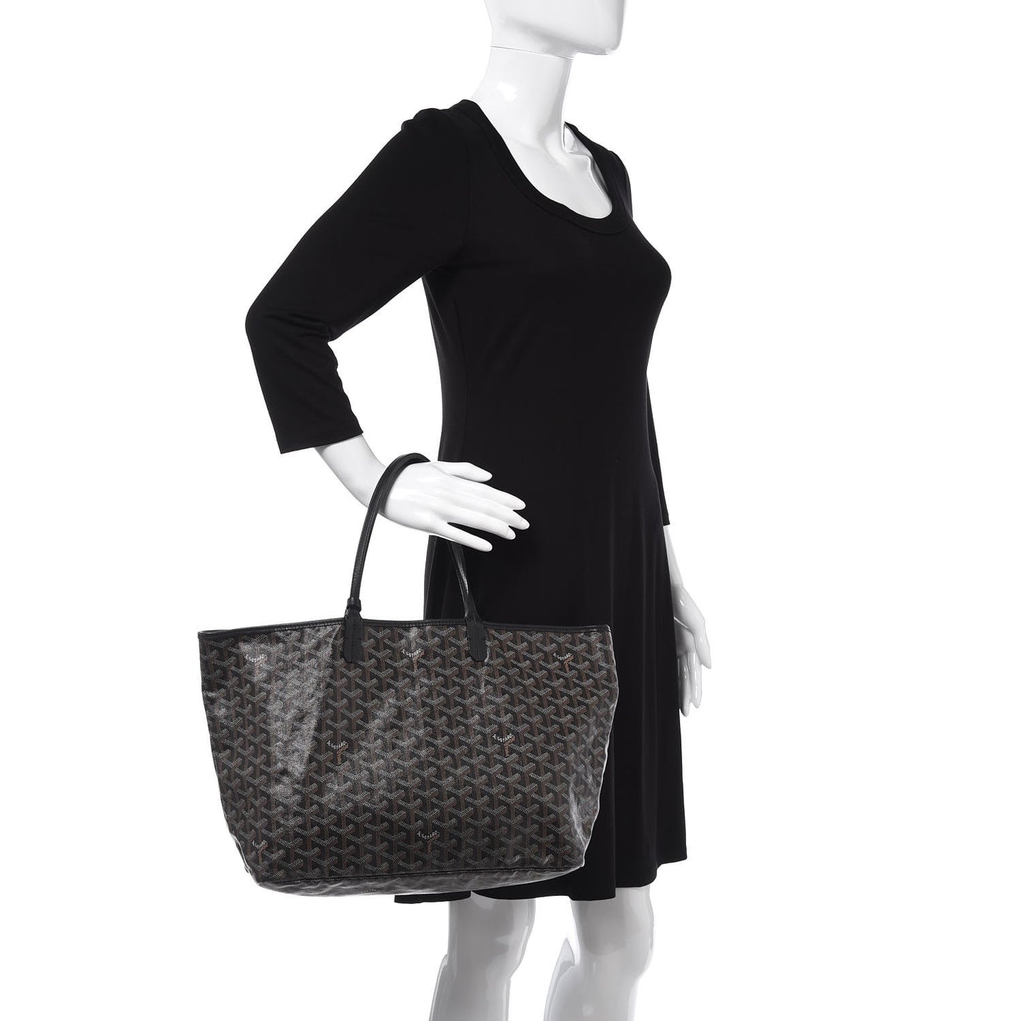 Goyardine Saint Louis PM Black