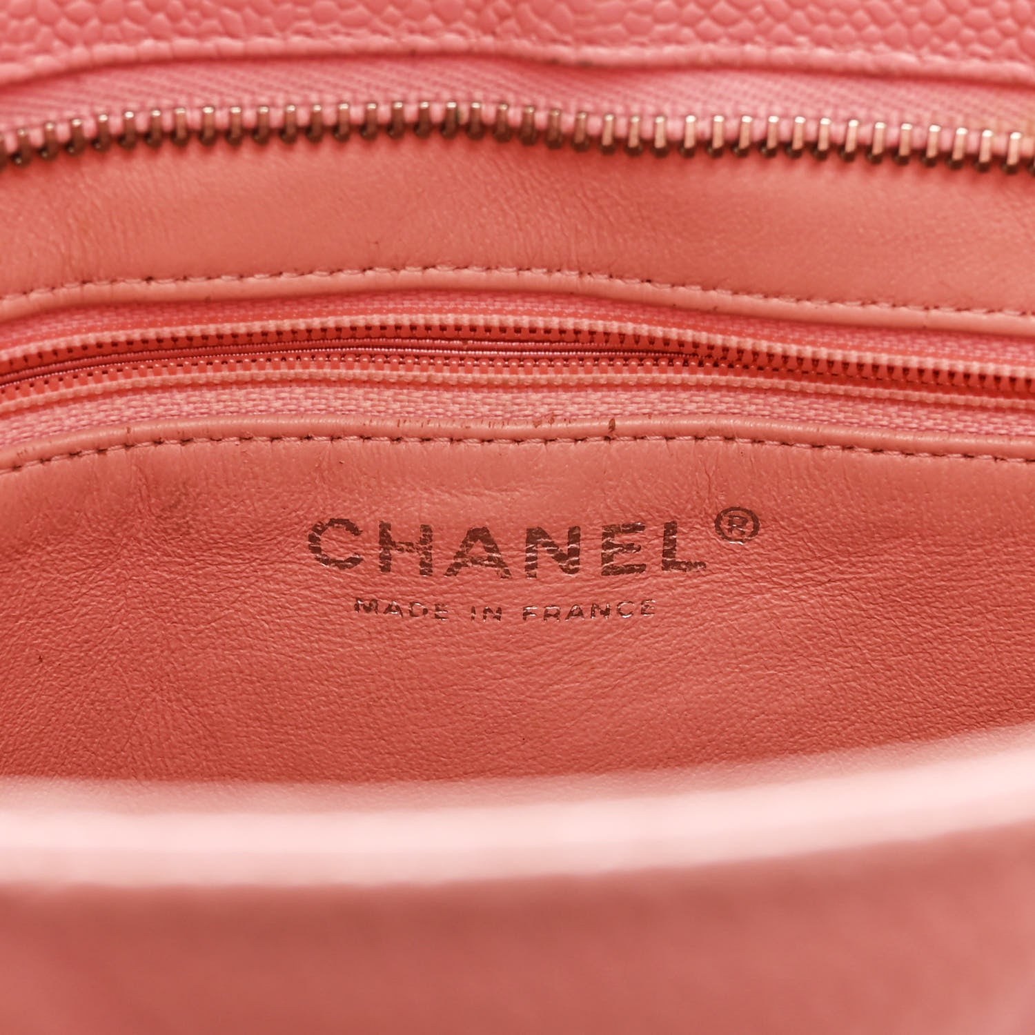 Chanel Caviar Quilted Medallion Tote Light Pink 6 of 15