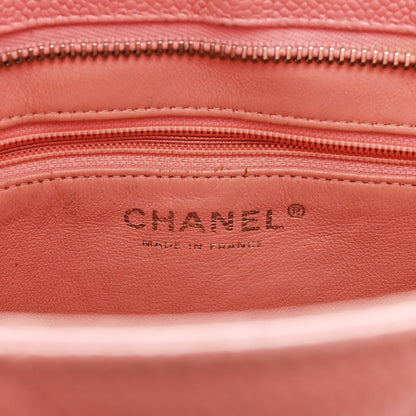 Chanel Caviar Quilted Medallion Tote Light Pink 6 of 15