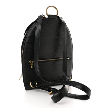 Louis Vuitton Epi Mabillon Backpack Black 3 of 15