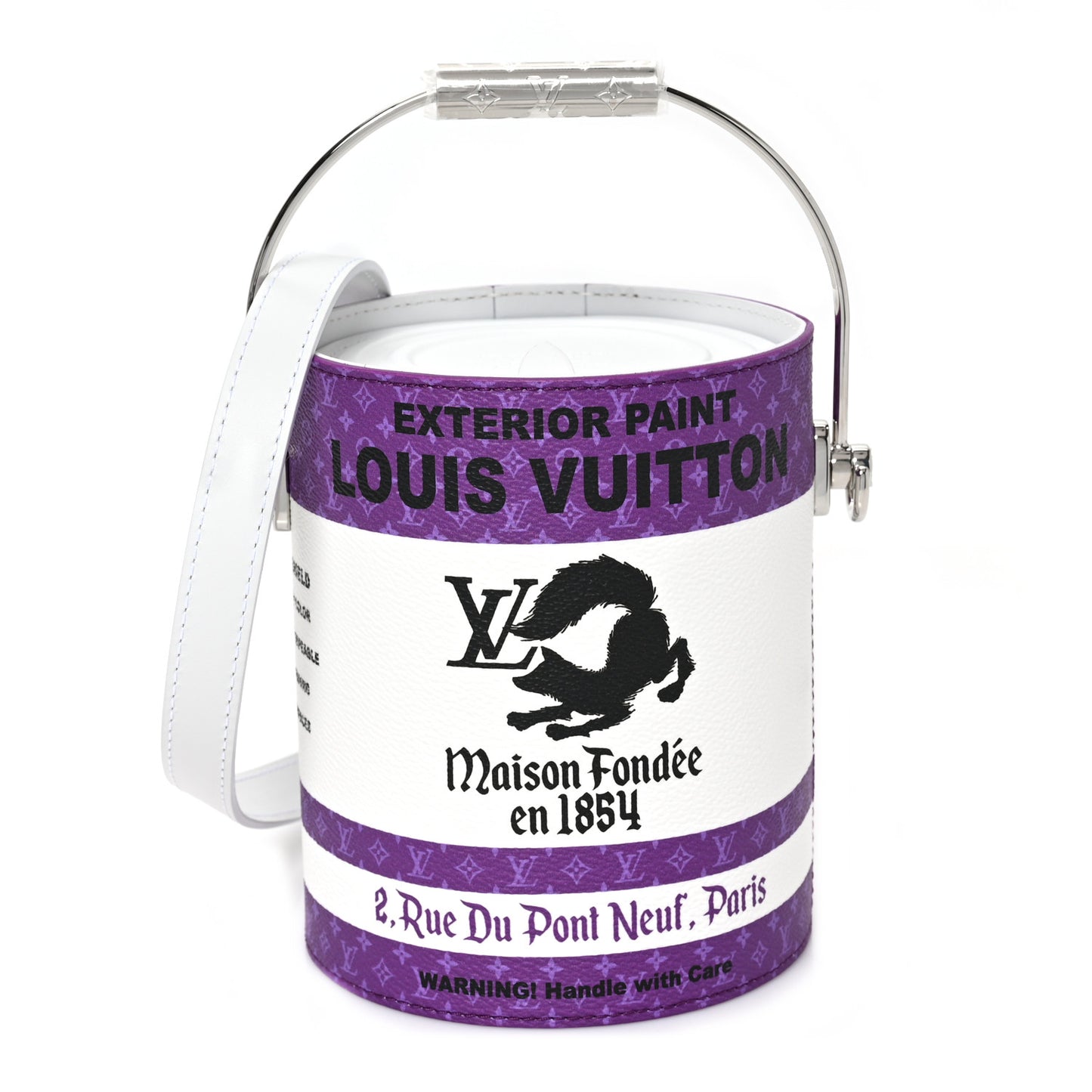 Monogram LV Paint Can Purple