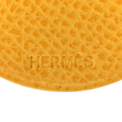 Hermes Courchevel Duck Bag Charm Jaune 4 of 4