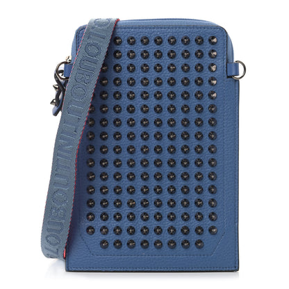 Christian Louboutin Empire Calfskin Spikes Loubilab Clutch Jeans 1 of 9