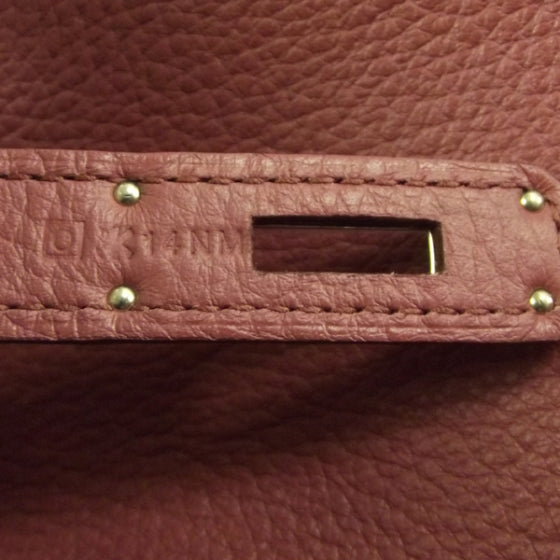 Togo Birkin 35 Bois de Rose Rosewood