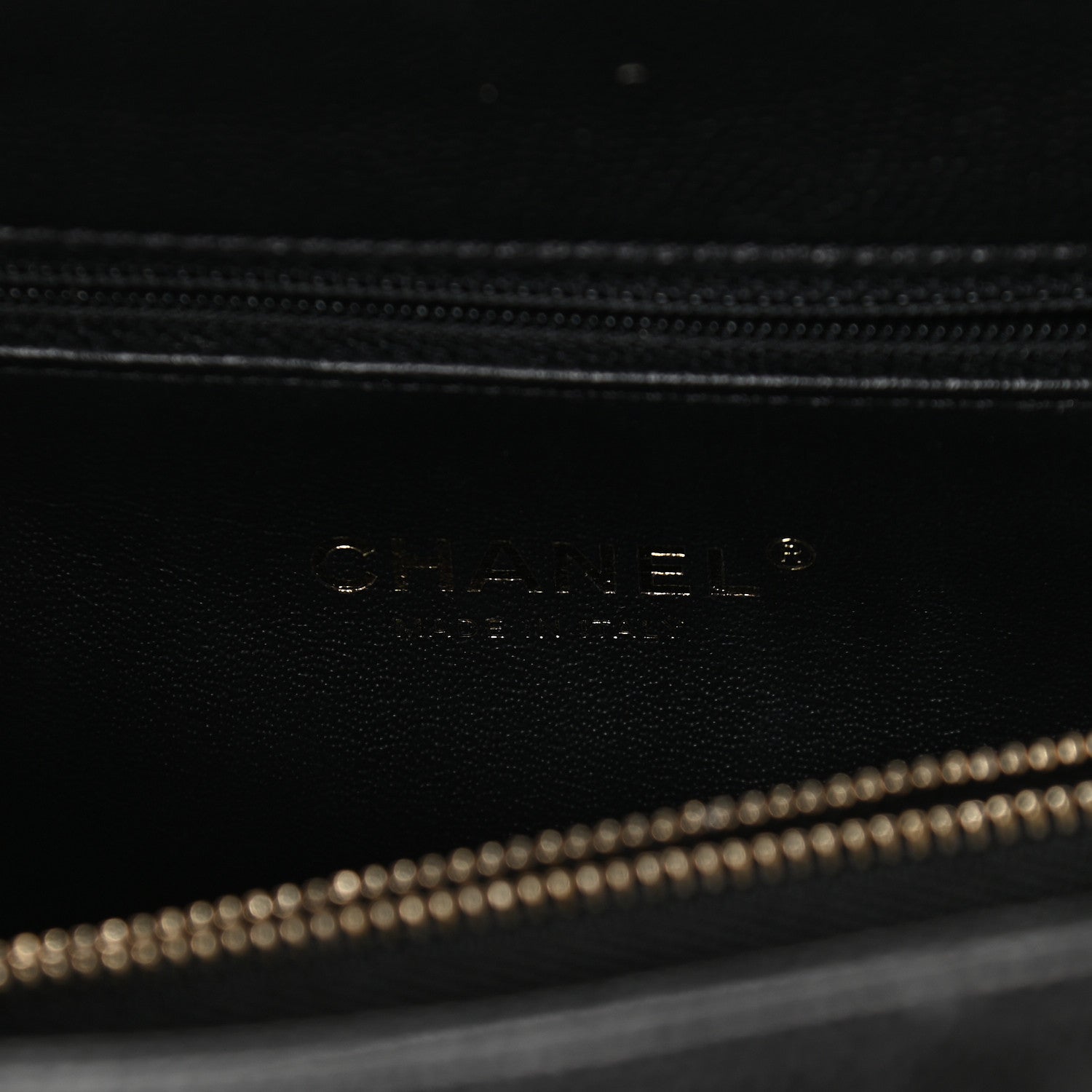 Chanel Caviar Lizard Quilted Small Coco Handle Flap Black 5 of 9