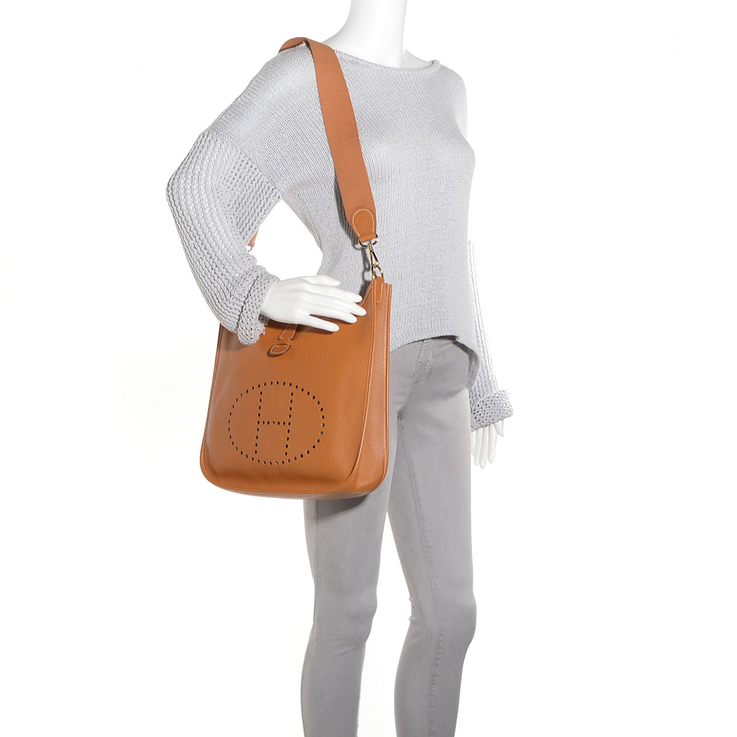 Hermes Ardennes Evelyne GM Gold 2 of 14